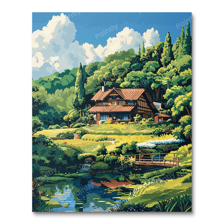 Rustic Homestead (Diamond Painting) Diamond Painting kit