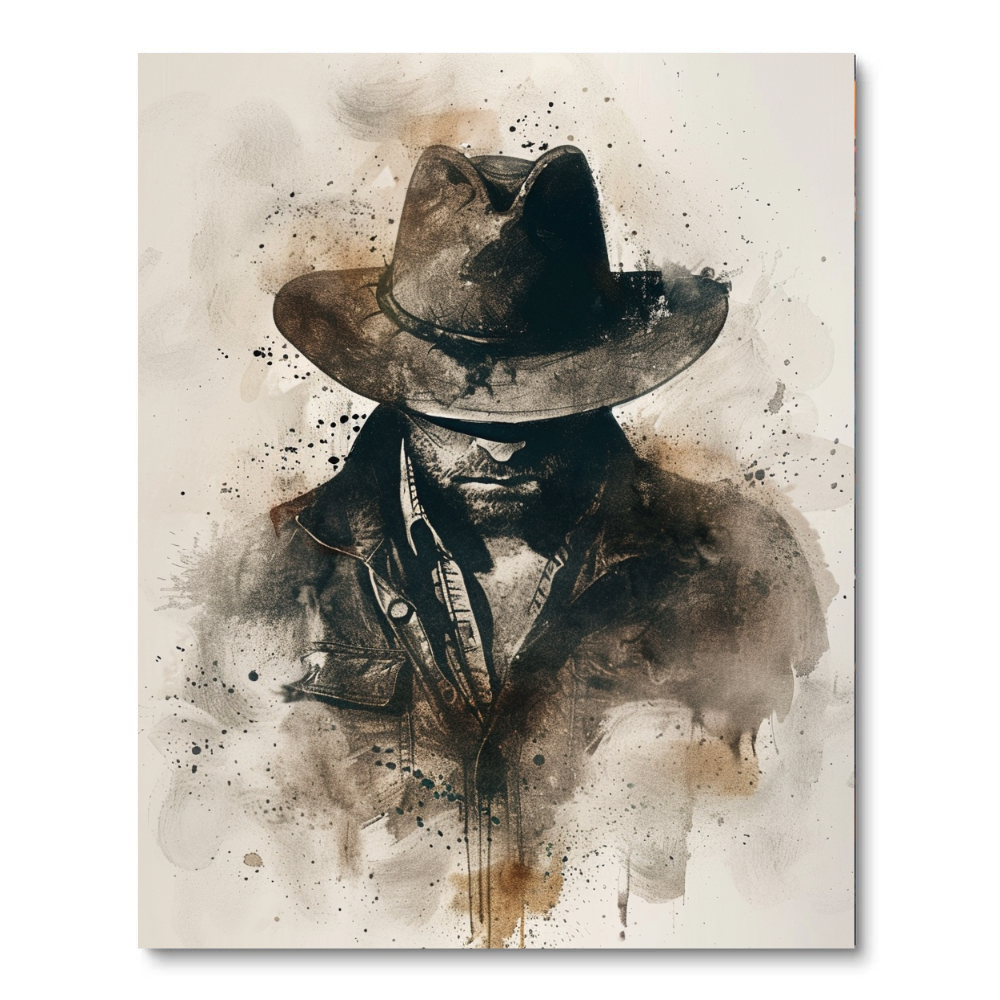 Shaded Cowboy (Diamond Painting) Diamond Painting kit