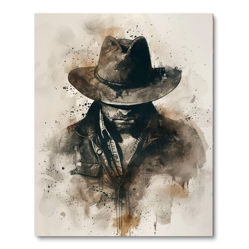 Shaded Cowboy (Diamond Painting) Diamond Painting kit