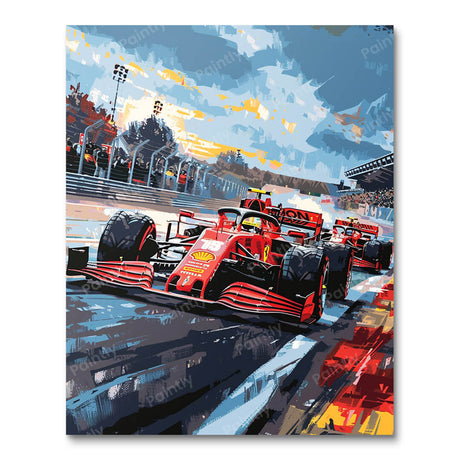 Sleek Speedsters (Diamond Painting) Diamond Painting kit