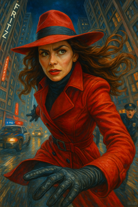 The Spy in Red (Diamond Painting) Diamond Painting kit