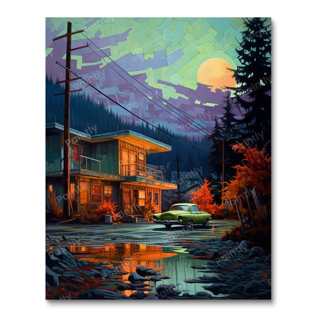Spooky Inn (Diamond Painting) Diamond Painting kit