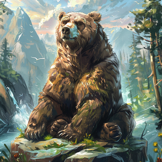 Stoney Bear Stare