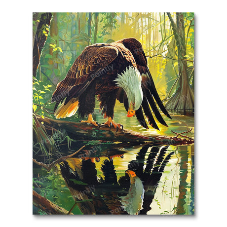 Sunlit Hunte (Diamond Painting) Diamond Painting kit