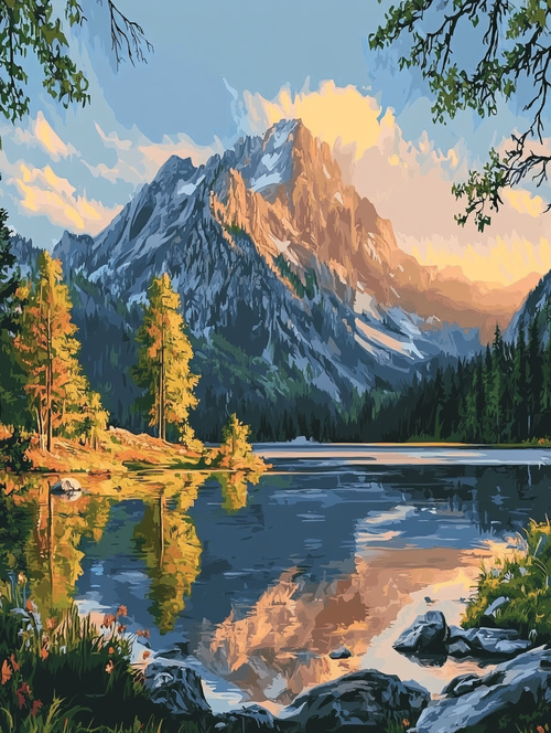 Sunrise on the Lake