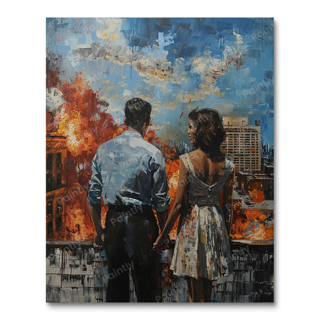 Surreal Flames (Diamond Painting) Diamond Painting kit