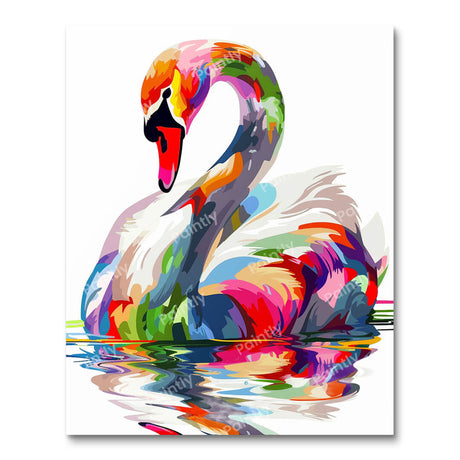 Swan Serenity (Diamond Painting) Diamond Painting kit