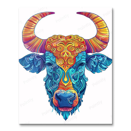 Taurus Zodiac Sign (Diamond Painting) Diamond Painting kit