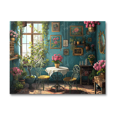 Tea Room II (Diamond Painting) Diamond Painting kit