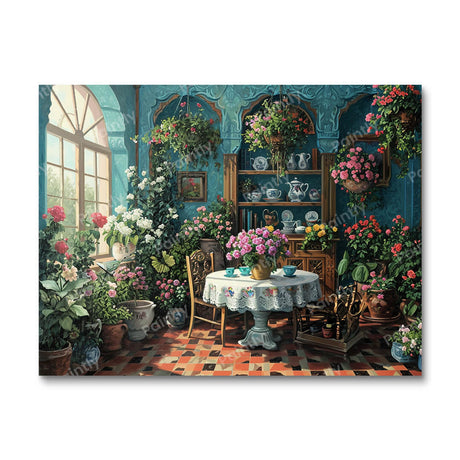 Tea Room III (Diamond Painting) Diamond Painting kit