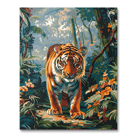 Tiger's Aura (Diamond Painting) Diamond Painting kit