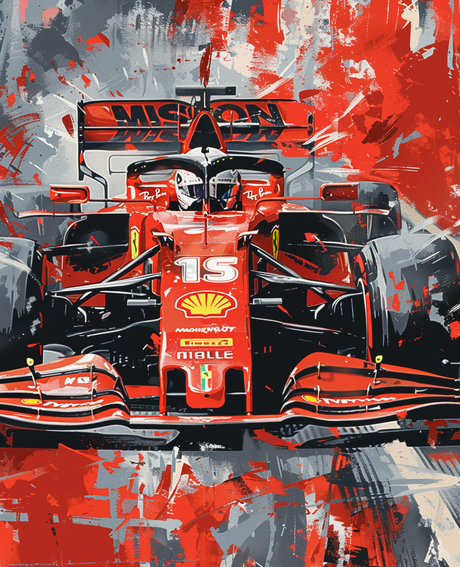 Track Titans (Paint by Numbers)