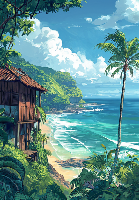 Tropical Beach Getaway