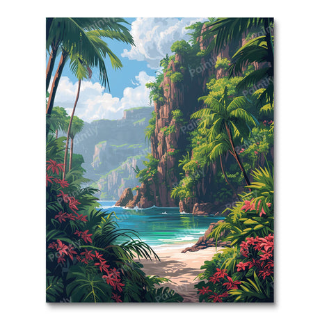 Tropical Paradise (Diamond Painting) Diamond Painting kit