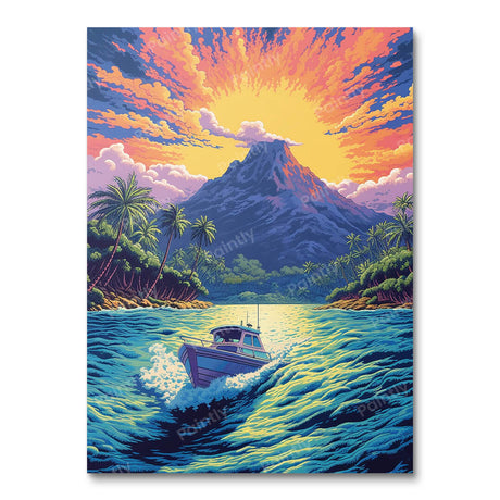 Tropical Rush (Diamond Painting) Diamond Painting kit