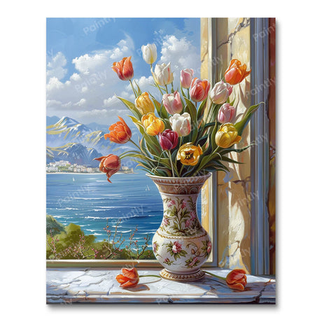 Tulip Vase II (Diamond Painting) Diamond Painting kit