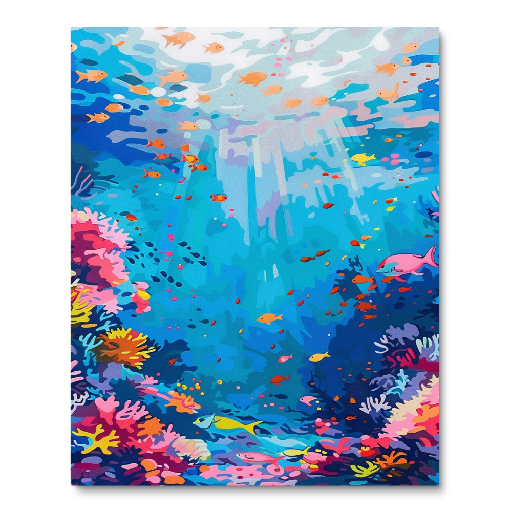 Underwater Oasis (Diamond Painting) Diamond Painting kit