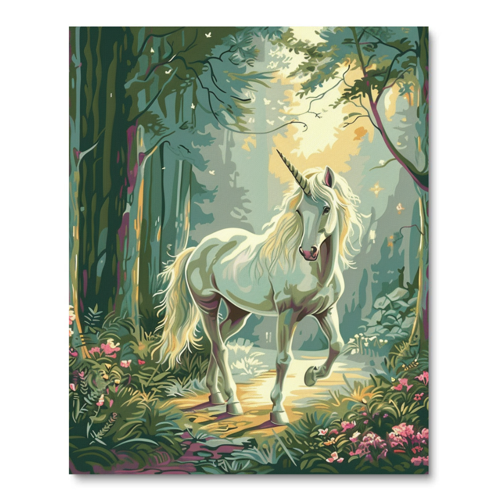 Unicorn Wonderland (Board Canvas)
