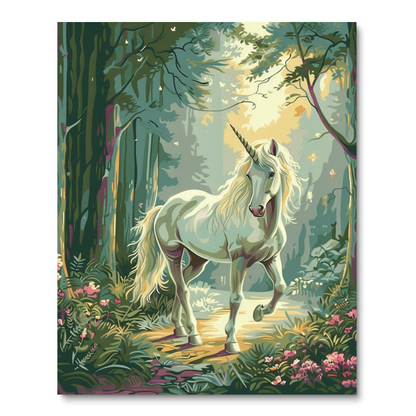 Unicorn Wonderland (Board Canvas)