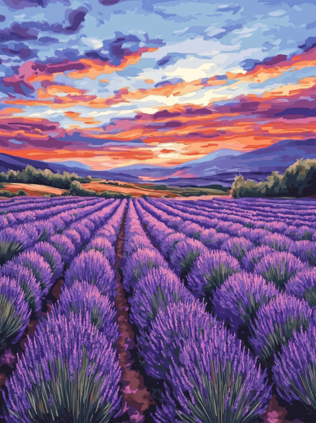 Vibrant Floral Landscape