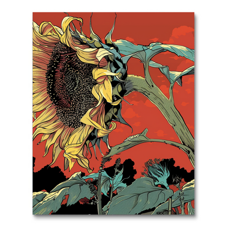 Vibrant Sunflower Vista (Diamond Painting) Diamond Painting kit