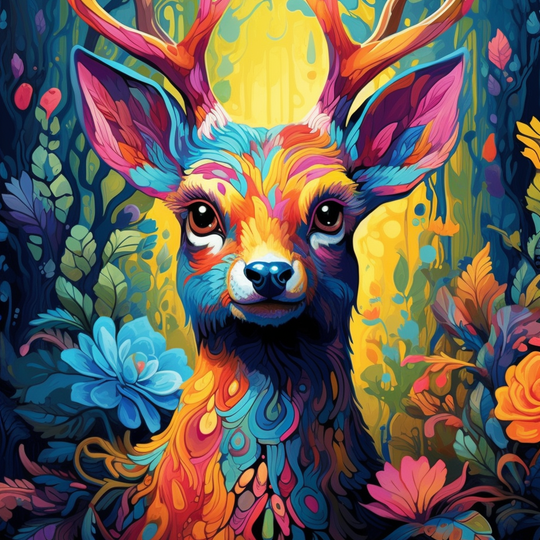 Vivid Forest Fawn
