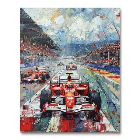 Vroom Vroom Victory (Diamond Painting) Diamond Painting kit