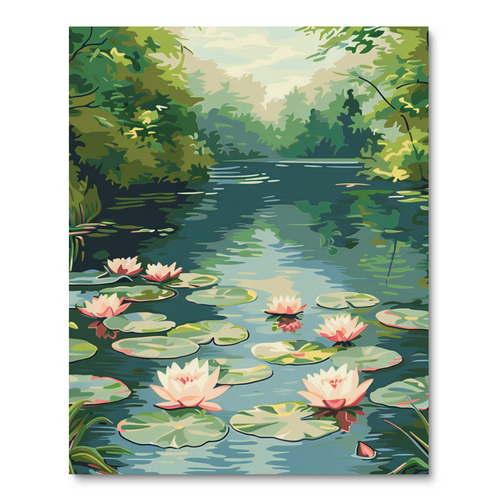 Water Lily (Diamond Painting) Diamond Painting kit