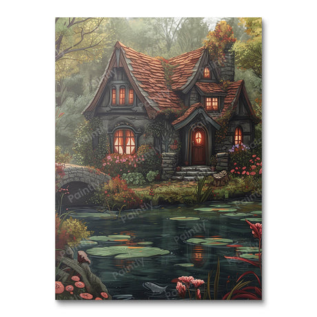 Waterside Retreat (Diamond Painting) Diamond Painting kit