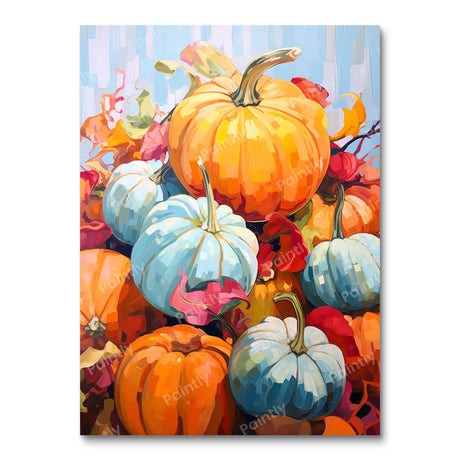 Whirlwind of Pumpkins (Diamond Painting) Diamond Painting kit