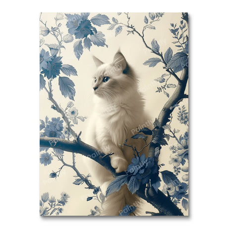 Whiskers & Roses II (Diamond Painting) Diamond Painting kit