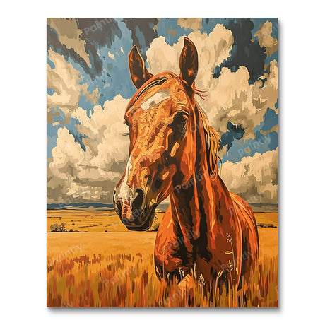 Wild West Horse II (Diamond Painting) Diamond Painting kit