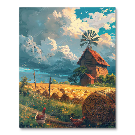 Windmill Whirl (Diamond Painting) Diamond Painting kit