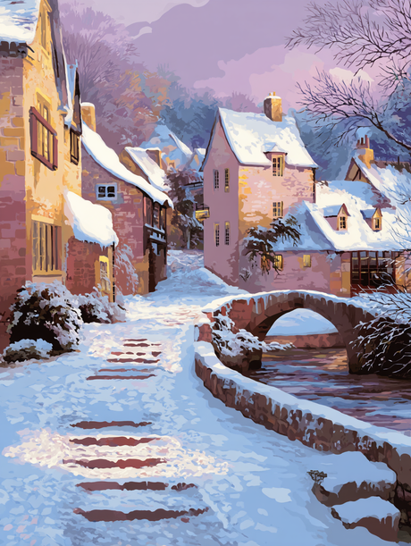 Winter's Quiet Charm (Diamond Painting) Diamond Painting kit