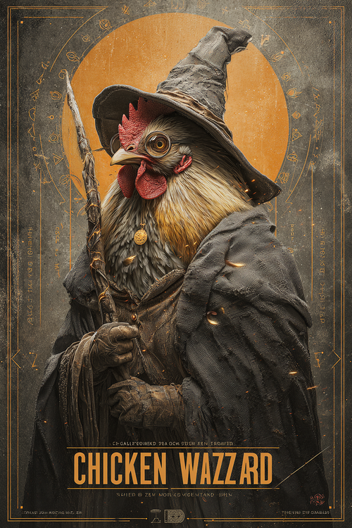 Wizard of the Coop (Diamond Painting) Diamond Painting kit
