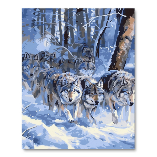 Wolf Pack II (Diamond Painting) Diamond Painting kit