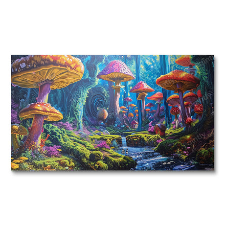 Mushroom Wonderland II (Diamond Painting) Diamond Painting kit