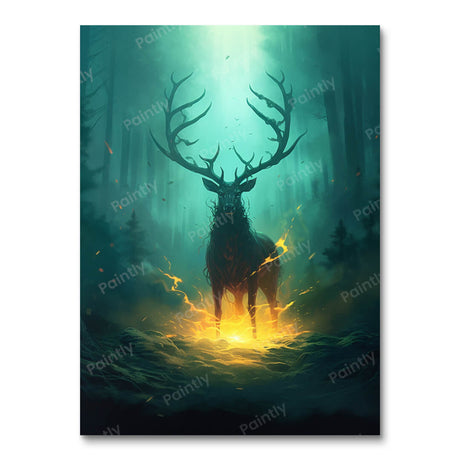 Deer Deity (Diamond Painting) Diamond Painting kit