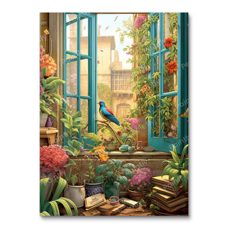 Birds and Blooms (Diamond Painting) Diamond Painting kit