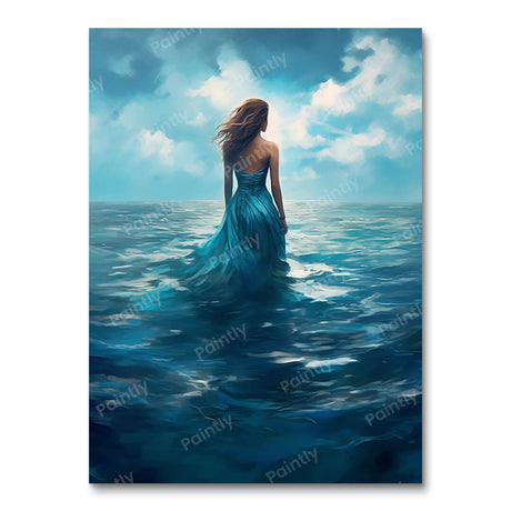 Deepest Blue (Diamond Painting) Diamond Painting kit