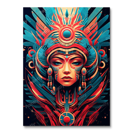 Psychedelic Deity II (Diamond Painting) Diamond Painting kit