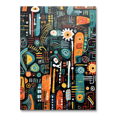 African Pattern Odyssey VII (Diamond Painting) Diamond Painting kit