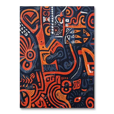 African Pattern Odyssey IX (Diamond Painting) Diamond Painting kit