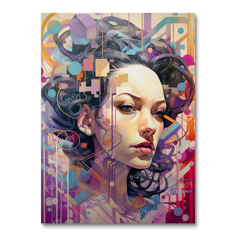 Juxtaposed Joviality (Diamond Painting) Diamond Painting kit