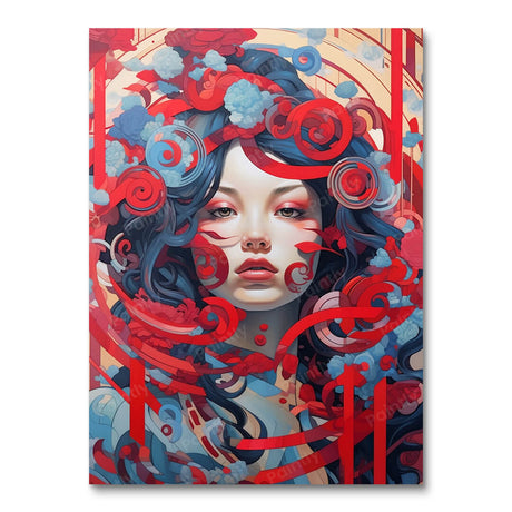 Red Reverie (Diamond Painting) Diamond Painting kit