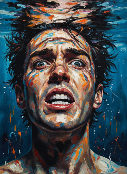 Surface of Fear (Board Canvas)