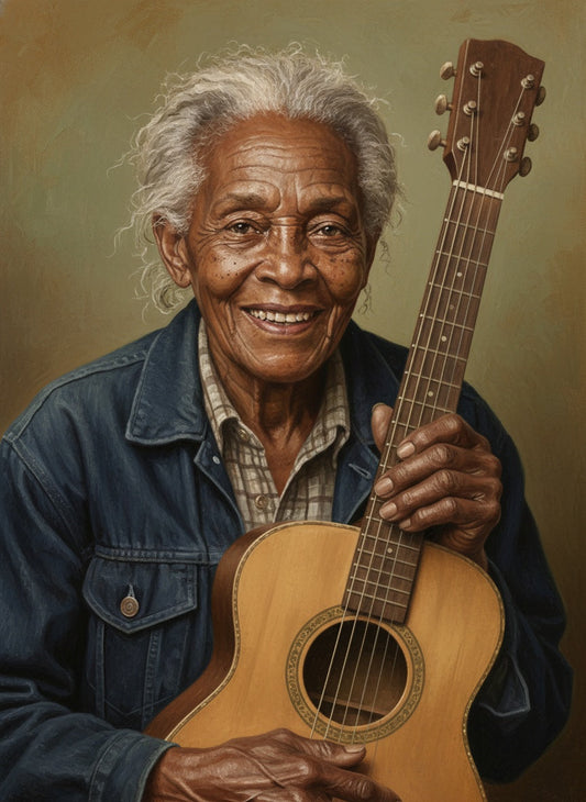 Strings of Joy (Board Canvas)