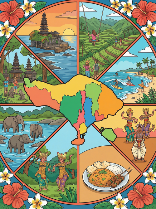 Bali Tropical Harmony (Diamond Painting) Diamond Painting kit