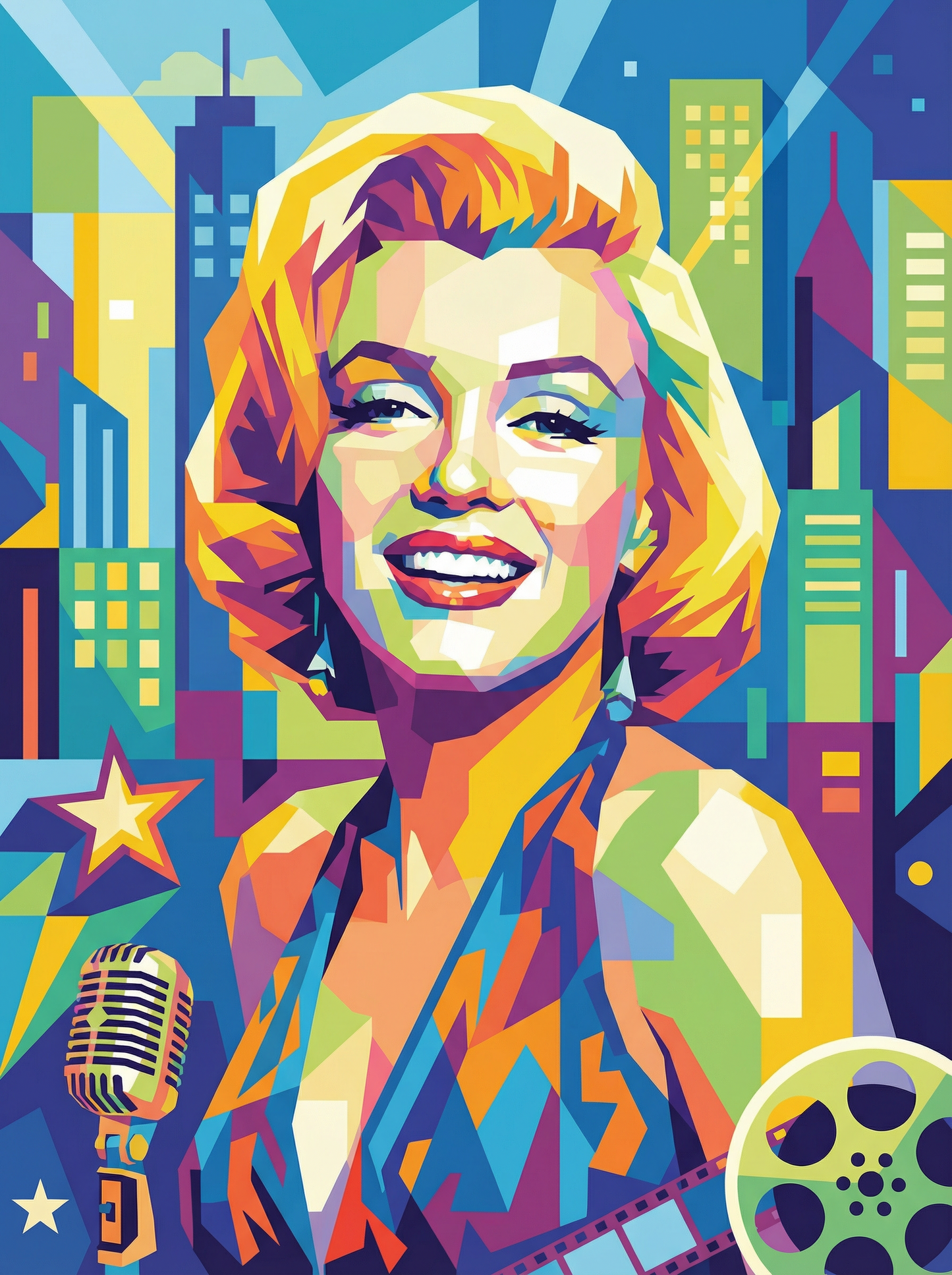 Retro Pop Icon (Diamond Painting)