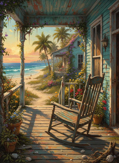 Seaside Pathway (Diamond Painting) Diamond Painting kit